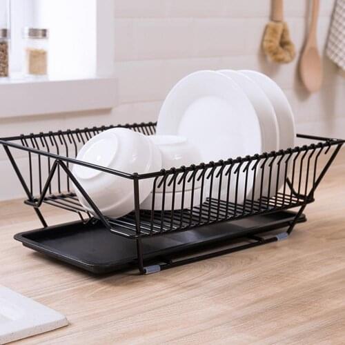 Kitchen Tableware Drain Bowl Rack Large Capacity Dish Drain Basket