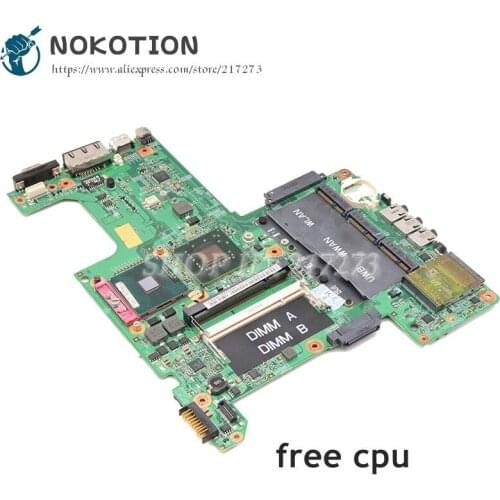 NOKOTION Laptop Motherboard For Dell Inspiron 1525 MAIN BOARD 965GM DDR2 Free CPU CN-0M353G 0M353G 48.4W002.031