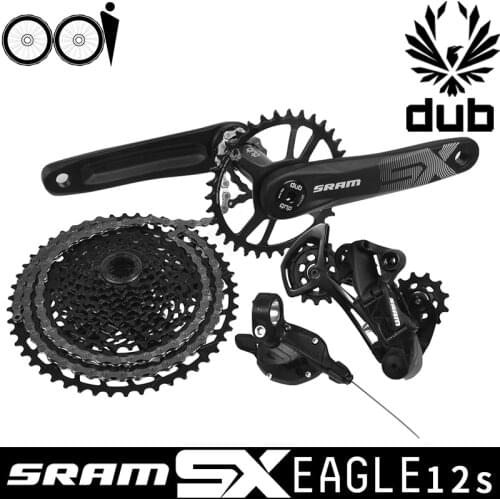 2021 SRAM SX EAGLE 1X12 12 Speed Bicycle Groupset Bike Kit Trigger Shifter Lever Rear Derailleur Chain Cassette 11-50T Freewheel