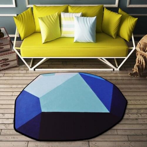 Irregular Carpet Living Room Bedroom Hanging Basket Bed Computer Chair Mat