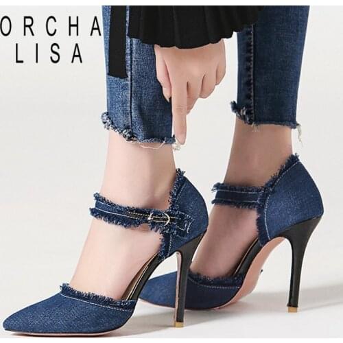 Кожаные туфли-лодочки ORCHA LISA China At AliExpress