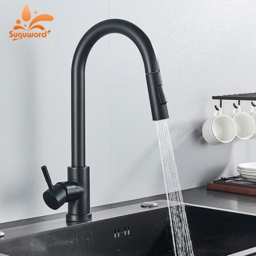 Suguword White Kitchen Faucets