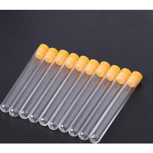 10x Transparent Knitting Sewing Felting Needle Plastic Bottle Storage Container 53CA