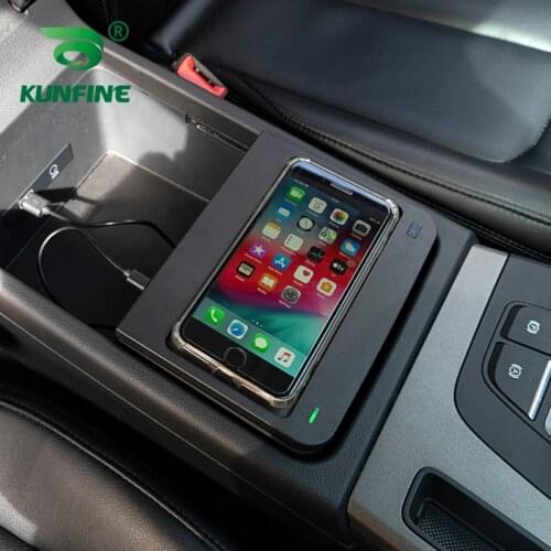 10W Car Wireless Charger for Audi Q5 SQ5 2016-2019 Cordless Charge Board Fast Charging Adapter Plate Quick Charger Pad