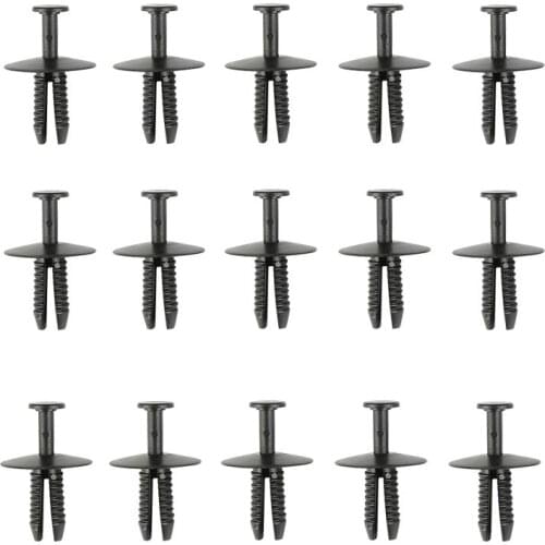 20Pcs Durable Push Fit Plastic Rivet Pin Clip For BMW 3.5.7 Series General Interior Trim Panel Fascia Auto Fastener Clip