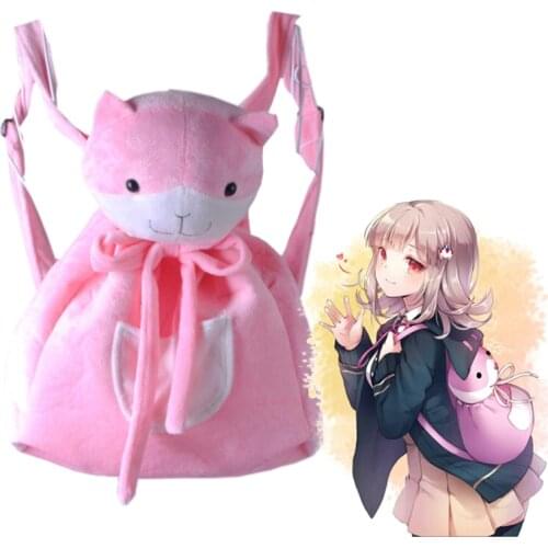 Anime Comic Danganronpa 2 Goodbye Despair Backpack Nanami ChiaKi School Bags messenger shoulder bag aslant School Backpacks New