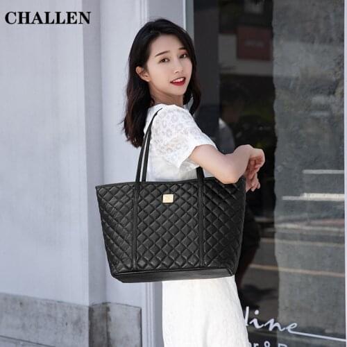 Brand Designer Womens Tote Bag Korean Fashion Handbag 2020 New Rhomboid Shoulder Bag Mommy Bag Large Capacity Shopper Bag Bolso