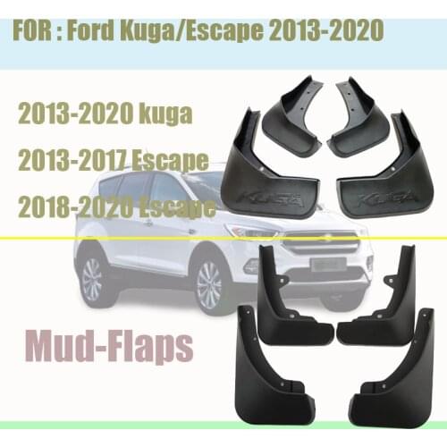 Mud -Flaps For ford Kuga Escape Mudguards kuga fenders car mud flaps splash guards fender car Accessories auto styline 2013-2020