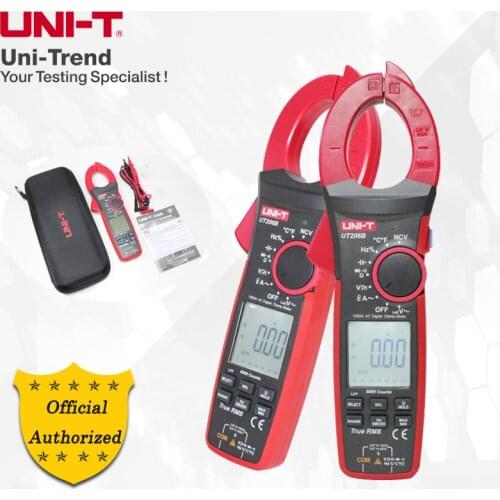 UNI-T UT208B 1000A True RMS Digital Clamp Meter; high precision high current intelligent digital display clamp meter UT206B/207B