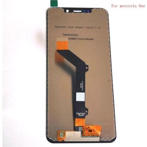 For Motorola Moto One XT1941-1 XT1941-3 XT1941-4 Lcd Screen Display Touch Glass Digitizer 720x1520 for motorola one lcd