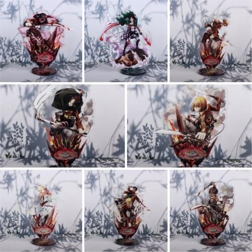 New style Anime Attack on Titan Acrylic Stand Model Action Figure collection toy gift 15CM