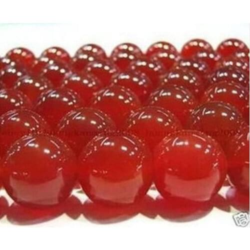 AAA 6mm Perfect Red GEM Ruby Round Loose Beads Gemstone 15"
