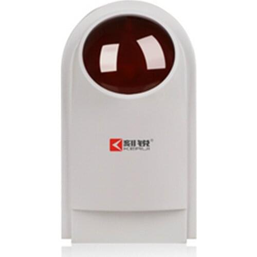 Multi-Functional Wireless Shine Light Sound Strobe Work As Spot Alarm