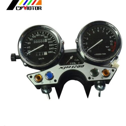 Motorcycle 260 Turn Gauges Cluster Speedometer Odometer Tachometer For YAMAHA XJR1200 1994 1995 1996 1997