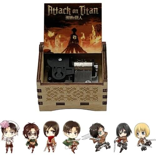 Shingeki no Kyojin Ataque de los Titanes Attack on Titan Guren no Yumiya mechanical christmas music box anime fans friends gift