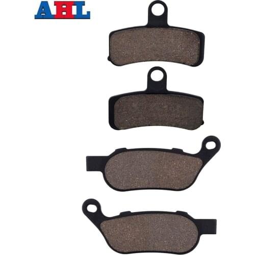 Motorcycle Front Rear Brake Pads For HARLEY FXD FXDC Super Glide Custom FXDB Street Bob FDXL Low Rider FXDF FLSTF Fat Bob FXDWG