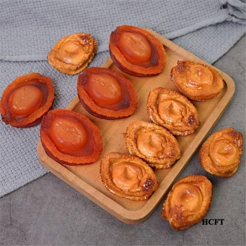 Food display props Kitchen cabinet dining room hall hotel restaurant store shop decoration fake simulation abalone model