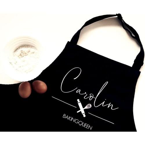Custom The Popular Kitchen Cooking Apron In Summer,Personalised Baking,Grill,Christmas bakery Apron,with name lovely apron gifts