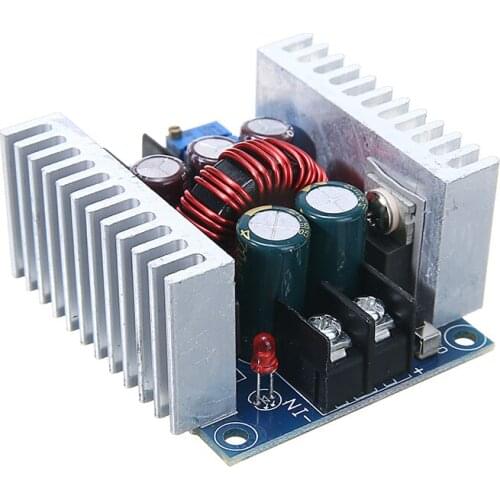 DC 300W 20A DC Buck Module Constant Current Adjustable Step-Down Converter Module Voltage Regulator Short Circuit Protection
