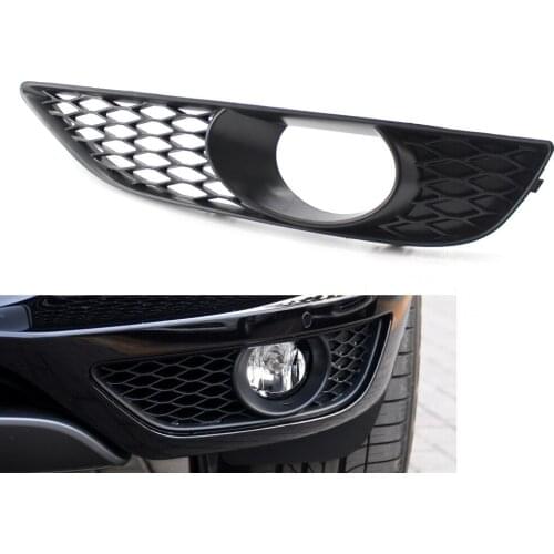 Fit For AUDI Q7 S-Line 10-15 Front Left Side Fog Light Grille Mesh Cover Hollow out