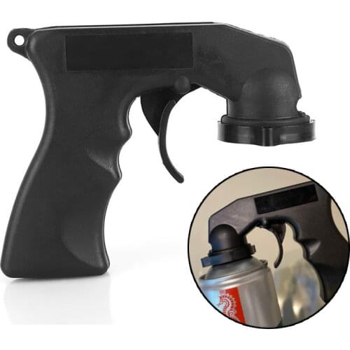 1 PC Spray Gun Adaptor Car Care Accessories Paint Care Aerosol Handle with Full Grip Trigger Locking Collar Car Maintenance