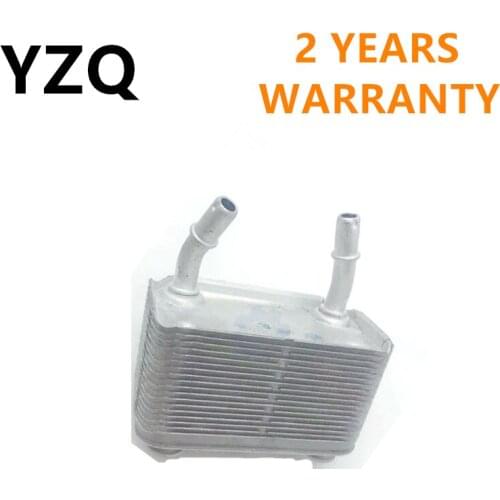 17207500754 17101439112 Coolant System Engine Oil Cooler Parts For BMW X5 E53 Aluminum Material Engine Oil Cooler 172 075 007 54