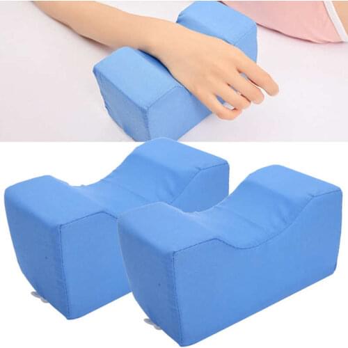 2pcs Ankle Anti-Bedsore Cushion Leg Rest Elevating Pad for Elderly Bedridden Patient Soft Cushion Elderly Care Sponge