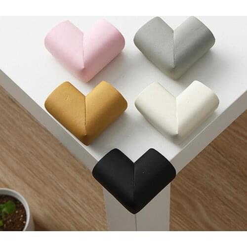 4Pcs Baby Widen Safety Table Desk Edge Right Angle Guard Strip Soft Safe Protection Children Home Cushion Guard Thicken Strip