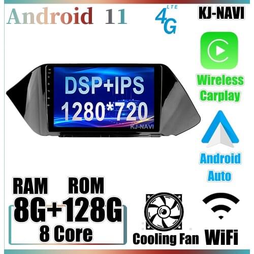 10.2 Inch For Hyundai Sonata DN8 2019 2020 8-Core DSP Android 11.0 Car Player Multimedia Navigation Radio Video GPS BT No DVD