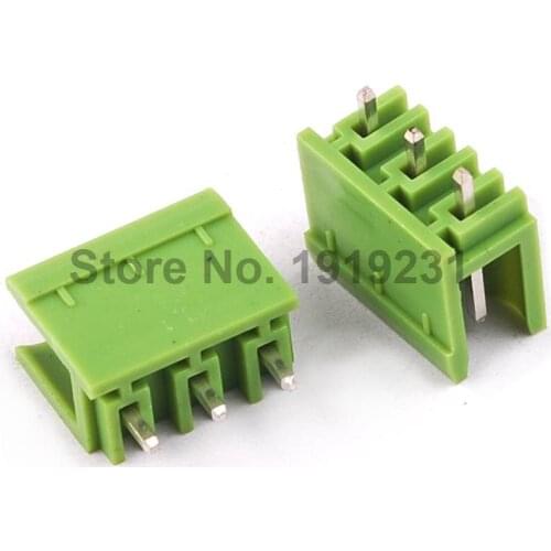 5PCS 2EDG (Straight) Terminal Block 5.08 Connector 3P