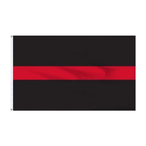 United states of american thin red line flag custom any logo on the flag