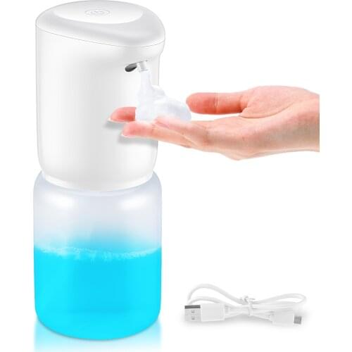 LAOPAO Soap Dispenser, Foaming Soap Dispenser Automatic Soap Dispenser for Kids, Xmas Gifts Infrared Sensor Soap Pump Hand Washe