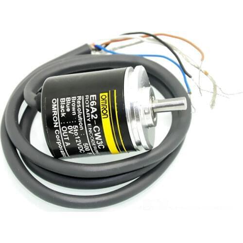 E6A2-CW3C 100 200 360 500 PPR P/R open collector output A B phase incremental rotary encoder 5 to 12v