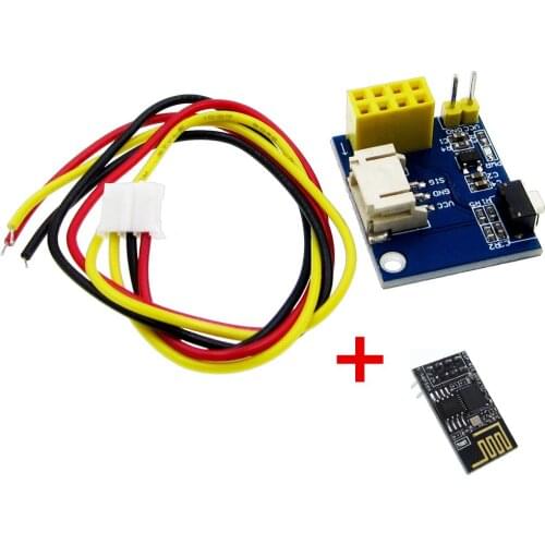 ESP8266 ESP-01 ESP-01S RGB LED Controller Module for Arduino IDE WS2812 Light Ring Smart Electronic DIY