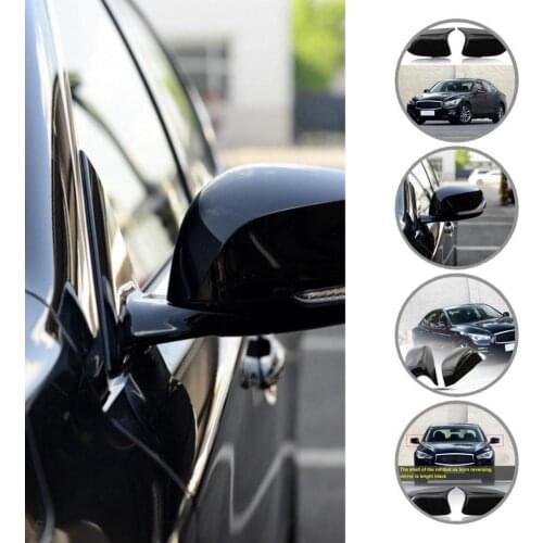 Compact 2Pcs Convenient Wing Mirror Cover Replacement 963744GA0H 963744GA0H 963734GA0H ABS Wing Mirror Cover Car Styling