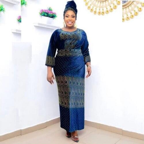 3 Piece Sets Tops And Skirt 2021 Dresses Africa Clothing Muslim Long Maxi Dress High Quality Fashion African Clothes For Lady