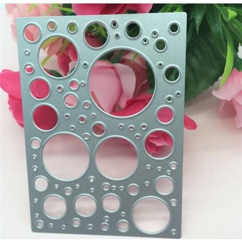 Circle Lace Shape Die Cut Photo Album Embossing Stamp Embossing Cutting Metal Dies Scrapbook Paper Craft