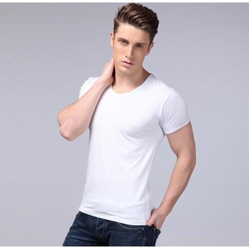 Short sleeved mens solid color T-shirt, collar shirt, T-shirt, custom made