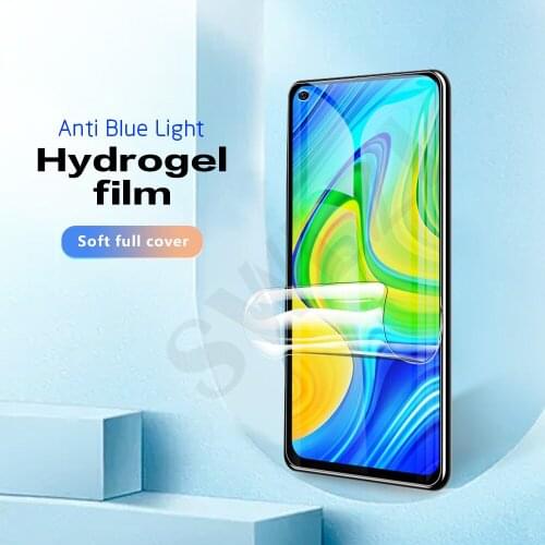 Soft full cover Not Glass for Redmi note 7 8 10X pro 7S 8T 9 9S 9T 10 pro Max 10S hydrogel film screen protector protective film