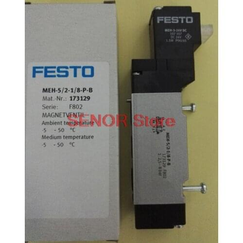 New original solenoid valve MEH-5/2-1/8-P-B 173129
