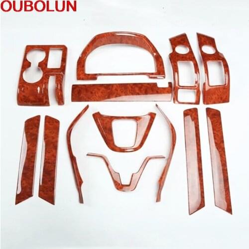 OUBOLUN ABS Special Paint For Honda CRV 2007 2008 2009 2010 LHD Interior Decoration Upgrade Kit Auto Accessories
