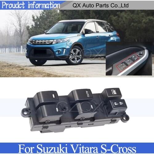 CAPQX Front Left side Window Control Switch Panel For Suzuki Vitara S-Cross Master Console Control Switch