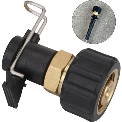 M22 Quick Connector Converter High Pressure Pipe Adapter Pressure Washer Outlet Hose Connector for Karcher K Series Hose