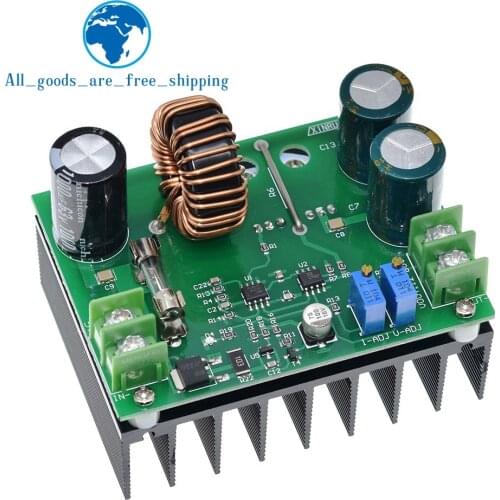 TZT 600W Boost Module Power supply DC-DC step up Constant Current Voltage 9v-60V to 12v-80V 48V 72V Booster converter