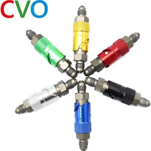 CVO Motorcycle Brake Caliper Quick Removal Cover Disassembly Replace Brake Line Connector AN3 Universal For Honda For Yamaha
