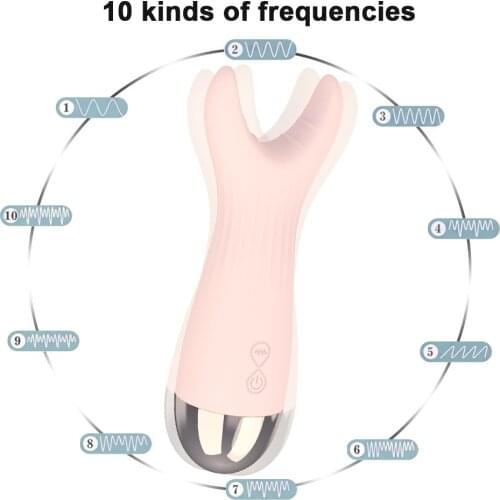 Y Shape Penis Vibrator Sex Toy Masturbation Clip Nipple Massage Vagina Clitoris Stimulator G Spot Vibrator