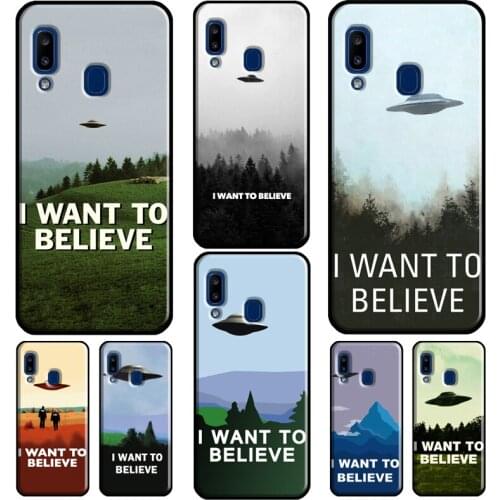 I want to believe Phone Case For Samsung A51 A71 A41 A31 A11 A21S A20e A12 A32 A52 A72 A30 A40 A50 A70 A02