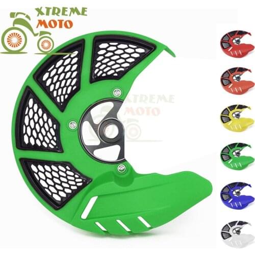 Motorcycle Front Brake Disc Rotor Guard Protector Cover For KAWASAKI KX125 KX250 2006-2008 2006 2007 2008 06 07 08
