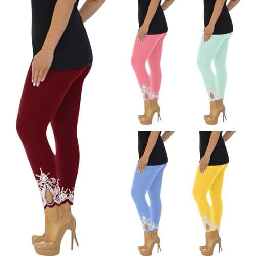 Women Sport Yoga Print Pant Workout Mid Waist Running Pant Fitness Elastic Leggings Comfy Elegant High Quality Pant Dropshipping