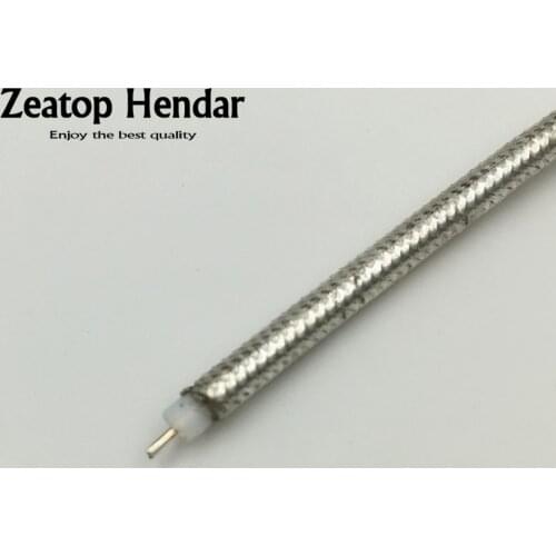 1Pcs RG402 Simi Rigi RF Coaxial Cable Connector Semi-Flexible RG-402 Coax Pigtail Hihg Quality 1M 5M 10M